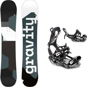 Snowboarding Gravity Adventure 24/25 snowboard + Raven Fastec FT360 black snowboardové vázání 151 cm + XL (EU 43-46) + DÁREK + Doprava ZDARMA
