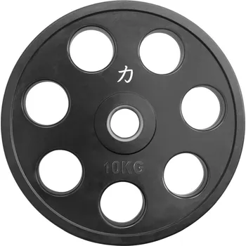 Pogumovaný olympijský kotouč Easy Grip 10 kg STRENGTHSYSTEM