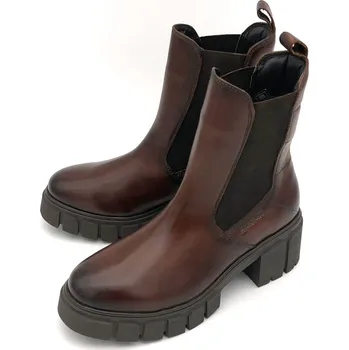 Dámská zimní obuv Dámská kožená kotníková obuv 6300 BAGATT hnědá Barva: hnědá, Velikost: 38