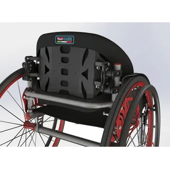 Invalidní vozík Zádová opěrka SAMEKH AKTIVE CARBON