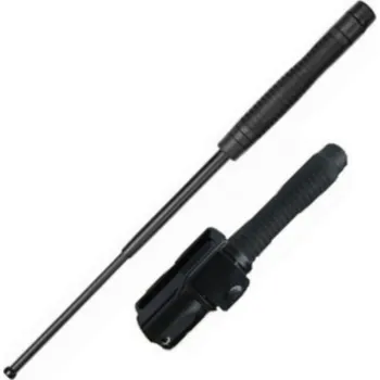 Teleskopický obušek Teleskopický obušek ExB-26HEC / 67cm kalený ČERNÝ Ergonomická rukojeť