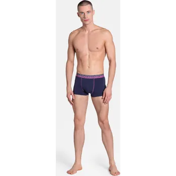 Pánské spodní prádlo Luxusní boxerky 38835-MLC Sada 2 kusů v tmavě modré a tmavě růžové barvě - Henderson XXL