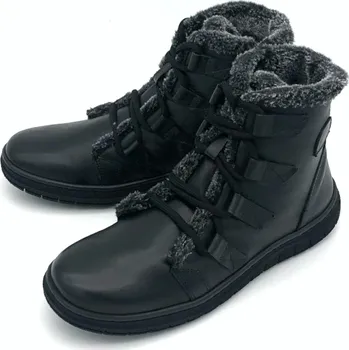 Dámská zimní obuv Dámská kožená kotníková obuv 108-13101 Kremara Iberius černá Barva: černá, Velikost: 37