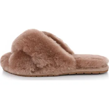 Dámské sandále PANTOFLE Z OVČÍ VLNY EMU Mayberry hnědé