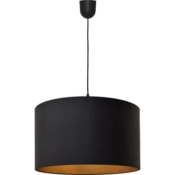 Nástěnné svítidlo Lustr Lustr na lanku ALBA 1xE27/60W/230V pr. 45 cm černá/zlatá