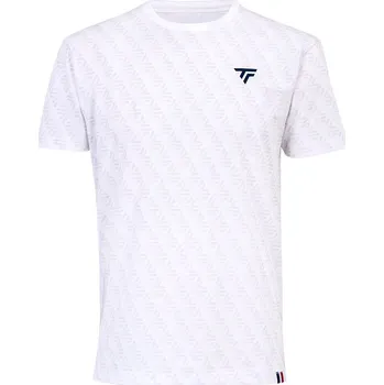 Pánské tričko Pánské tričko Tecnifibre Graphic Tee White 2024 S