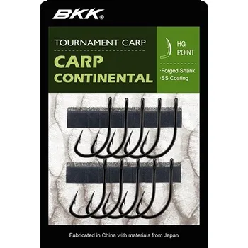Rybářský háček BKK Háček Carp Continental Velikost 1 10ks
