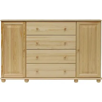 Komoda Komoda z masivu borovice KN58 156/100/42 cm