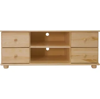 Televizní stolek RTV stolek z masivu borovice 109 156/55/47 cm