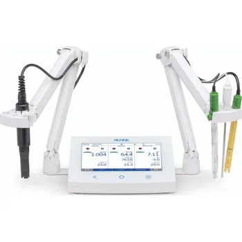 Analyzátor Sestava HI6000 pro pH, ORP, ISE, konduktivitu a kyslík polarograficky