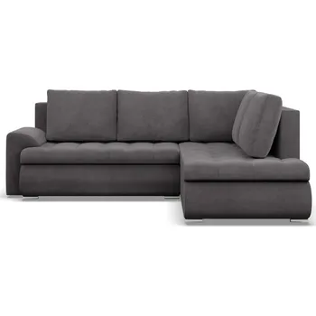 Sedací souprava Rohová rozkládací sedací souprava TOKIO V PRO I Pravá Šedá