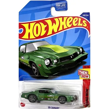 autíčko HOT WHEELS - '81 Camaro Green (E4)