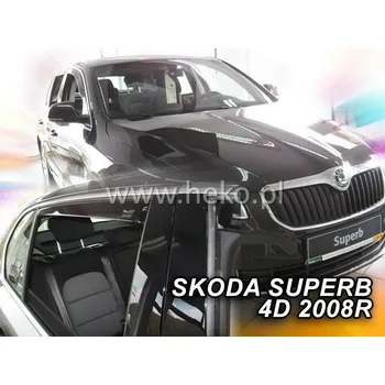 Autodoplněk Ofuky oken - Škoda Superb 4D r.v. 2008-> (+zadní) sed
