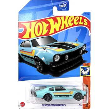 autíčko HOT WHEELS - Custom Ford Maverick Turquoise (E4)