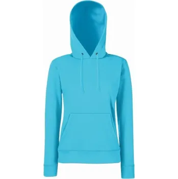 Dámská mikina Classic Lady-Fit Hooded Sweat mikina dámská XS azure blue