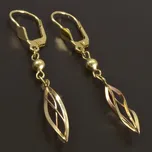 Goldpoint Zlaté visací náušnice ovísky Váha: 2.42 g