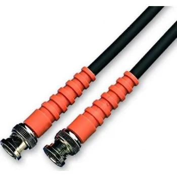 Anténní kabel Koaxiální kabel, Černá, A: BNC, B: BNC 5m Van Damme S koncovkou