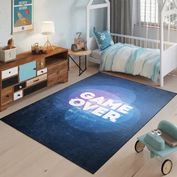 Koberec Dětský koberec GAME OVER Šířka: 120 cm | Délka: 170 cm