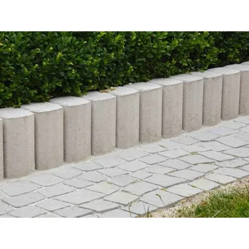Zahradní obrubník Best Palisáda Premium 400 x 110 x 110 mm přírodní