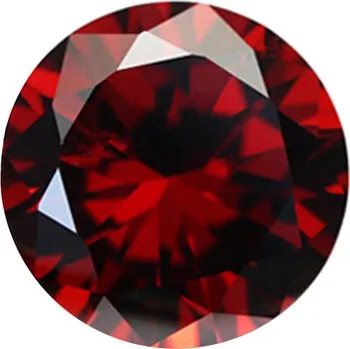 Materiál na výrobu šperku Šperky4U CZ Kubický zirkon - Garnet, 100 ks - CZ08-1.00_100