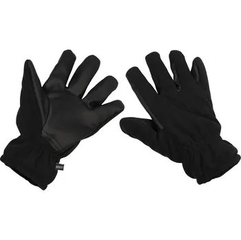 Rukavice MFH rukavice ALPIN prstové fleece ČERNÝ vel.S
