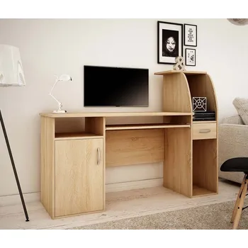 Psací stůl Pracovní stůl RESET dub sonoma