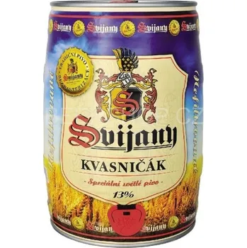 Pivo Kvasničák 13% - soudek - Svijany - 5L