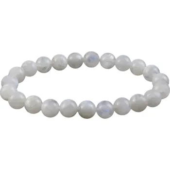 Náramek Olivie Náramek XL 8mm/20cm MĚSÍČNÍ KÁMEN 9177 ≤22 g.