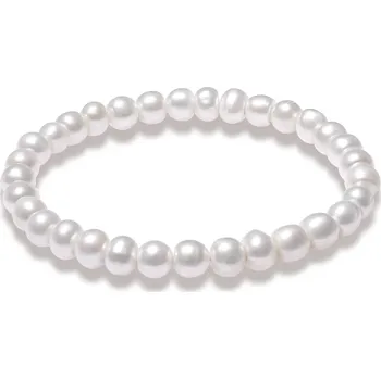 Náramek Olivie Náramek 19cm SLADKOVODNÍ PERLY 9122 ≤15 g.