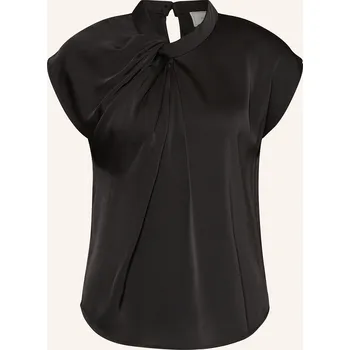 Dámská halenka Neo Noir Dámská Halenka Fleur Ze Saténu, černá, 38
