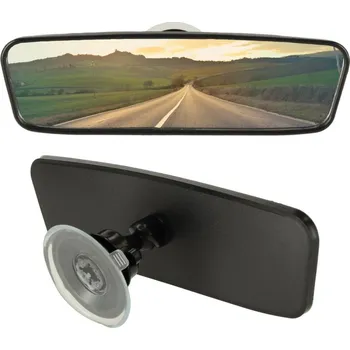 Auto zrcátko Širokoúhlé zpětné zrcátko s přísavkou 20 cm