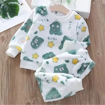 Chlapecké pyžamo Dětské zateplené pyžamo (vel. od 9 měsíců do 4 let) Barva: Dinosaurus, Velikost: 80/9 měsíců