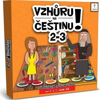 Desková hra Inspiris Vzhůru na češtinu! 2-3
