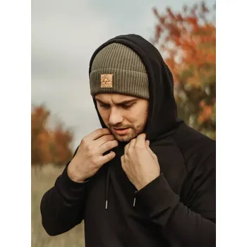 Čepice Čepice žebrovaná Západ - zelená Khaki zelená Univerzální