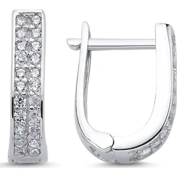 Náušnice Stříbrné elegantní náušnice Ag 925; ≤3,2 g.