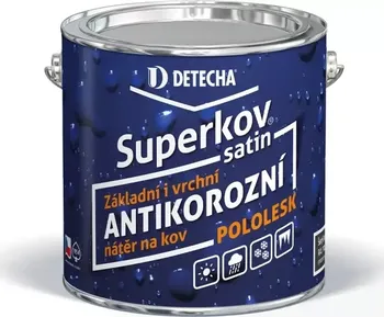 barva na kov Detecha Superkov Satin 2,5 kg