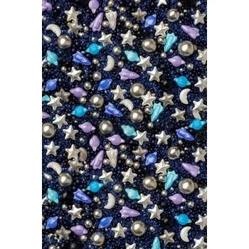 Čokoláda Cukrové zdobení Mix „Space Rain“ 50g