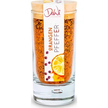 Koření DelikatessenWinkel Pomerančový pepř - malé skleněné balení - 50g