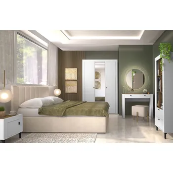 Ložnicová sestava Dolmar Ložnice MORASS | bílá