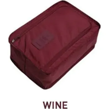 Organizér oblečení Cestovní organizér na boty | vak na obuv - Vínový