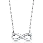 LUNICA Stříbrný náhrdelník NEKONEČNO 0068 Ag 925; ≤1,9 g.