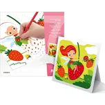 Omalovánky se stojánkem 7 listů, 18x18cm, Víly