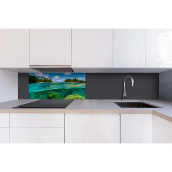 Obklad DIMEX | Dibond za kuchyňskou linku DBW-08040-013 | 80 x 40 cm | Korálový útes + Dibond deska za kuchyňskou linku DIMEX v rozměru 80 x 40 cm, motiv Korálový útes