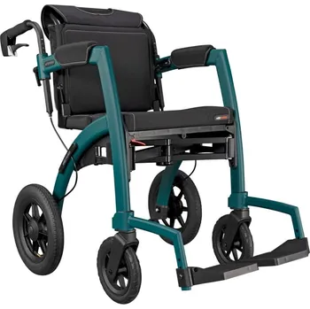 Chodítko pro seniory Rollz Motion Performance chodítko a invalidní vozík Zelená
