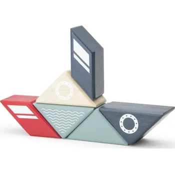 Díl pro stavebnice Stavebnice Magnetická stavebnice TEGU na cesty - Remorkér