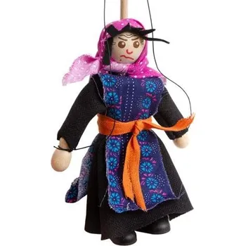 Figurka Loutka Mašek Loutka Ježibaba, 14 cm