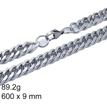 Řetízek Řetízek - Curb Edge - 600 x 9 mm - 89.2g
