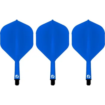 Příslušenství pro šipky Shot Letky Flight Deck - No2 - Short - Blue SF5444