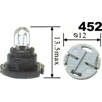 Žárovka Autožárovka 14V 1,12W T5plast EAGLEYE