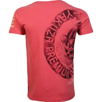 Pánské tričko YAKUZA PREMIUM 3716 Barva: Červená, Velikost: XL